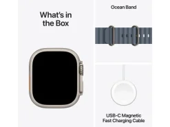 Apple Watch Ultra 3 Natural Titanium Blue Ocean Band