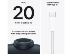 Apple Wireless On-Ear-Kopfhörer AirPods Max 2 Mitternacht