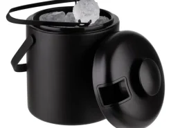 APS Eiswürfelbehälter POLAR 14 x 22 cm, 1.3 Liter, Schwarz