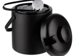 APS Eiswürfelbehälter POLAR 14 x 22 cm, 1.3 Liter, Schwarz