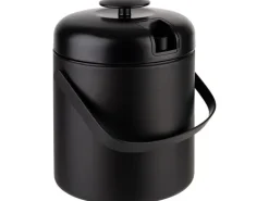 APS Eiswürfelbehälter POLAR 14 x 22 cm, 1.3 Liter, Schwarz