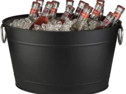 APS Getränkewanne-TIN 11 Liter, Schwarz
