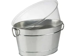 APS Getränkewanne TIN 11 Liter, Silber