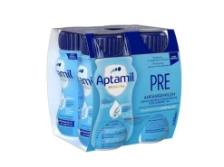 Aptamil Anfangsmilch Pre, Flüssigmilch 4 x 200 ml