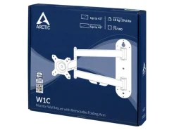 Arctic Cooling Wandhalter W1C bis 18 kg – Schwarz