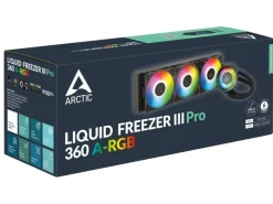 Arctic Cooling Wasserkühlung Liquid Freezer III Pro 360 A-RGB Schwarz