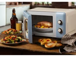 Ariete Mikrowelle Vintage Blau