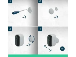 Arlo Essential Outdoor FHD (Gen 2) VMC2250 Weiss, 2er Set