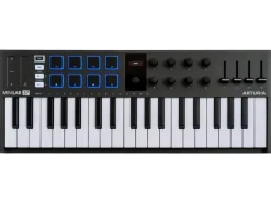 Arturia Keyboard Controller MiniLab 37 Mk3 37 Tasten, Schwarz