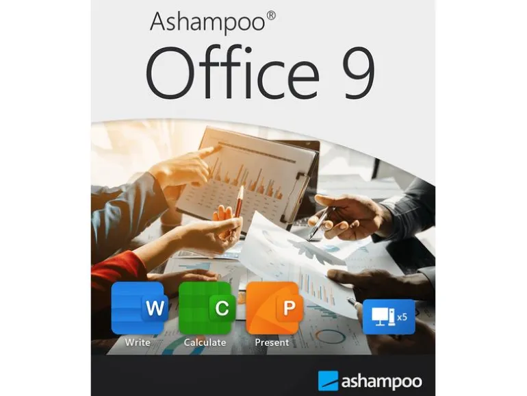 Ashampoo Office 9 ESD, Vollversion, 5 PC