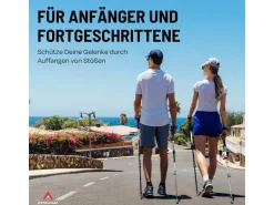 Atacama Nordic Walking Gummipuffer Wanderstockaufsatz 10er-Set