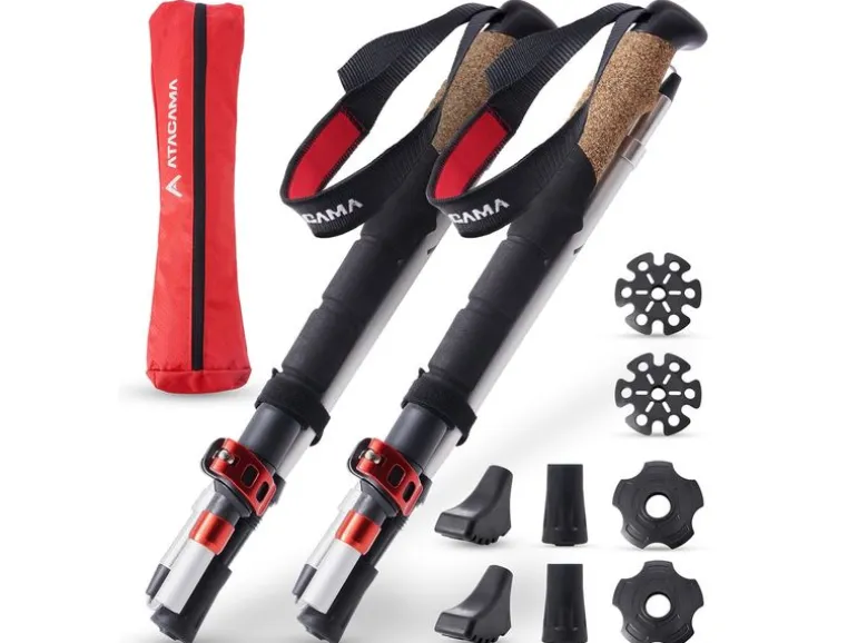 Atacama Teleskop Wanderstöcke, Flip Lock 110-135 cm