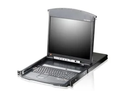 Aten KVM-Konsole KL1516AiM 16-Port Cat 5 Dual Rail LCD CH