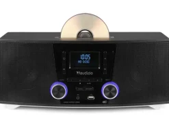 Audizio Micro-HiFi Anlage Cannes Schwarz