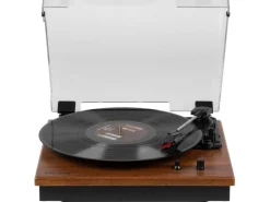 Audizio Plattenspieler mit Bluetooth RP112L Dunkelbraun