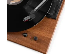 Audizio Plattenspieler mit Bluetooth RP112L Dunkelbraun