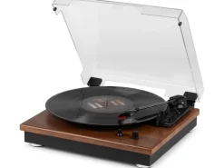 Audizio Plattenspieler mit Bluetooth RP112L Dunkelbraun