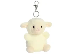 AURORA Schlüsselanhänger Palm Pals Woolly Lamb 10 cm, weiss