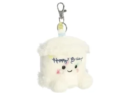 AURORA Schlüsselanhänger Palm Pals Happy B'day Cake Weiss 10 cm