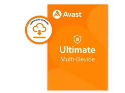 Avast Ultimate ESD, Vollversion, 10 Geräte, 1 Jahr
