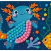 AVENIR Axolotl Kreativset Pompon-Kunst Axolotl