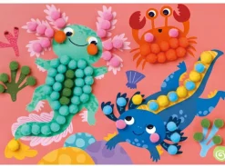 AVENIR Axolotl Kreativset Pompon-Kunst Axolotl