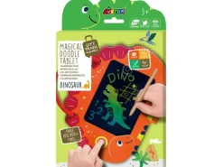 AVENIR Zaubermaltafel Dinosaurier Orange, mit Holzstift