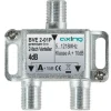 Axing 2-fach Verteiler BVE 2-01P 51218 MHz Bauform 01
