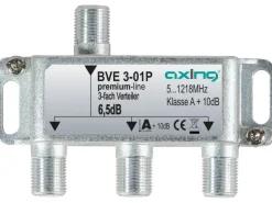 Axing 3-fach Verteiler BVE 3-01P 51218 MHz Bauform 01