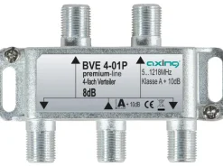 Axing 4-fach Verteiler BVE 4-01P 51218 MHz Bauform 01