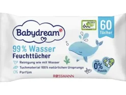 Babydream Feuchttücher 99% Wasser 6 X 60 Stück
