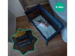 Badabulle Reisebett Easy Clip Blau