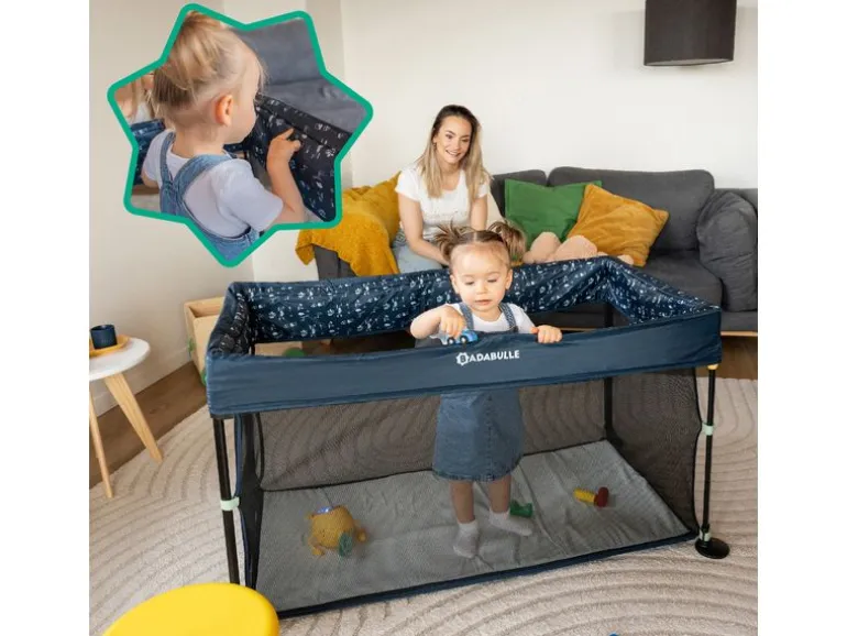 Badabulle Reisebett Easy Clip Blau