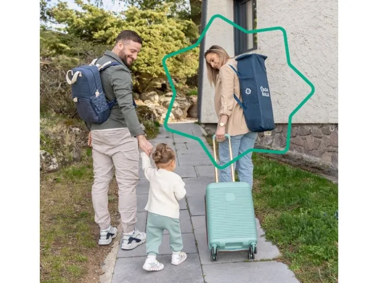 Badabulle Reisebett Easy Clip Blau