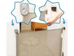 Badabulle Türschutzgitter Safe & Roll 0 - 140 cm