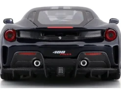 BBurago Ferrari R&P 488 Pista Schwarz 1:24