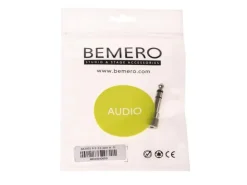 Bemero Audio-Adapter BA2001 Klinke 6,3mm male - Klinke 3,5mm female