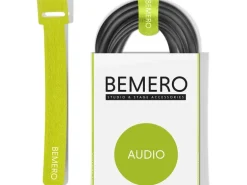 Bemero Audio-Kabel 6.3 Klinken - 6.3 Klinken 1.5 m, Schwarz