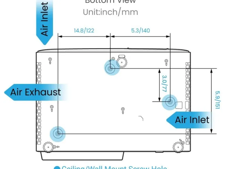 BenQ Kurzdistanzprojektor X500i