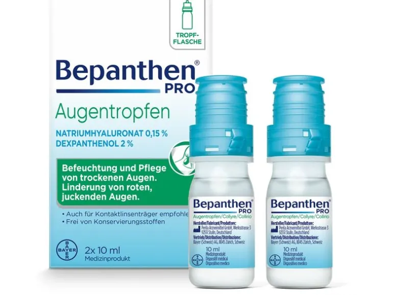 Bepanthen Augentropfen 2 x 10 ml