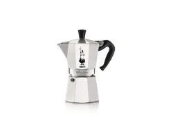 Bialetti Espressokocher Moka Express 6 Tassen, Silber