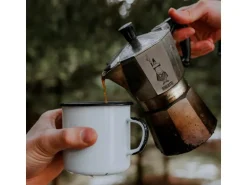 Bialetti Espressokocher Moka Express 3 Tassen, Silber