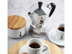Bialetti Espressokocher Moka Express 2 Tassen, Silber