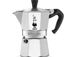 Bialetti Espressokocher Moka Express 2 Tassen, Silber