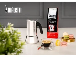 Bialetti Espressokocher Venus 6 Tassen, Silber