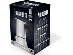 Bialetti Espressokocher Venus 6 Tassen, Silber