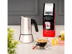 Bialetti Espressokocher Venus 4 Tassen, Silber