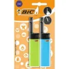BIC Hybrid-Feuerzeug J38 Wand, Assortiert, 2er-Pack