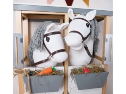 bieco Hobby Horse – SIZE S Weiss