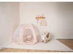 bieco Pop up Spielzelt und Bällebad Dots Rosa
